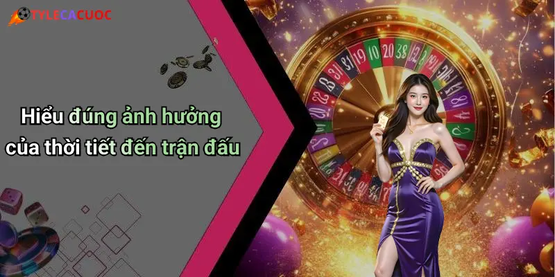 Hiểu đúng ảnh hưởng của thời tiết đến trận đấu