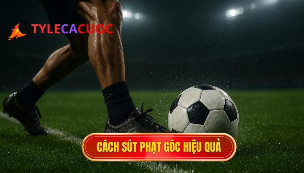 Cách sút phạt góc hiệu quả