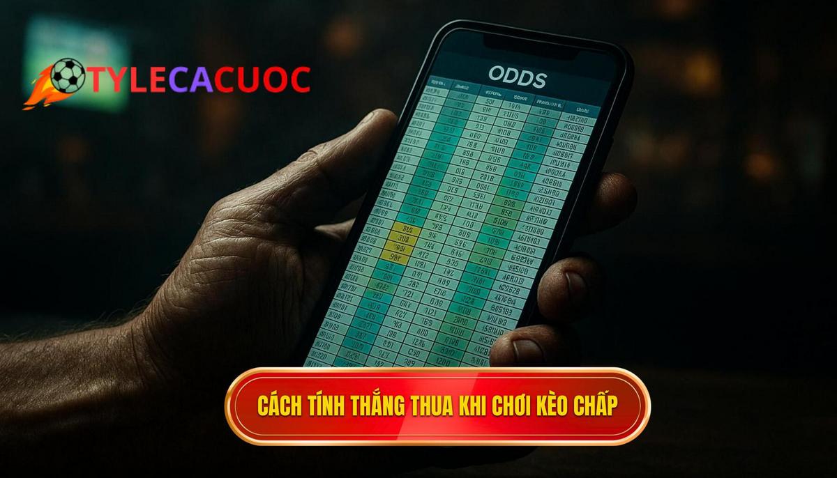 Cách tính toán thắng thua chi tiết khi chơi Kèo chấp 0.75 là gì