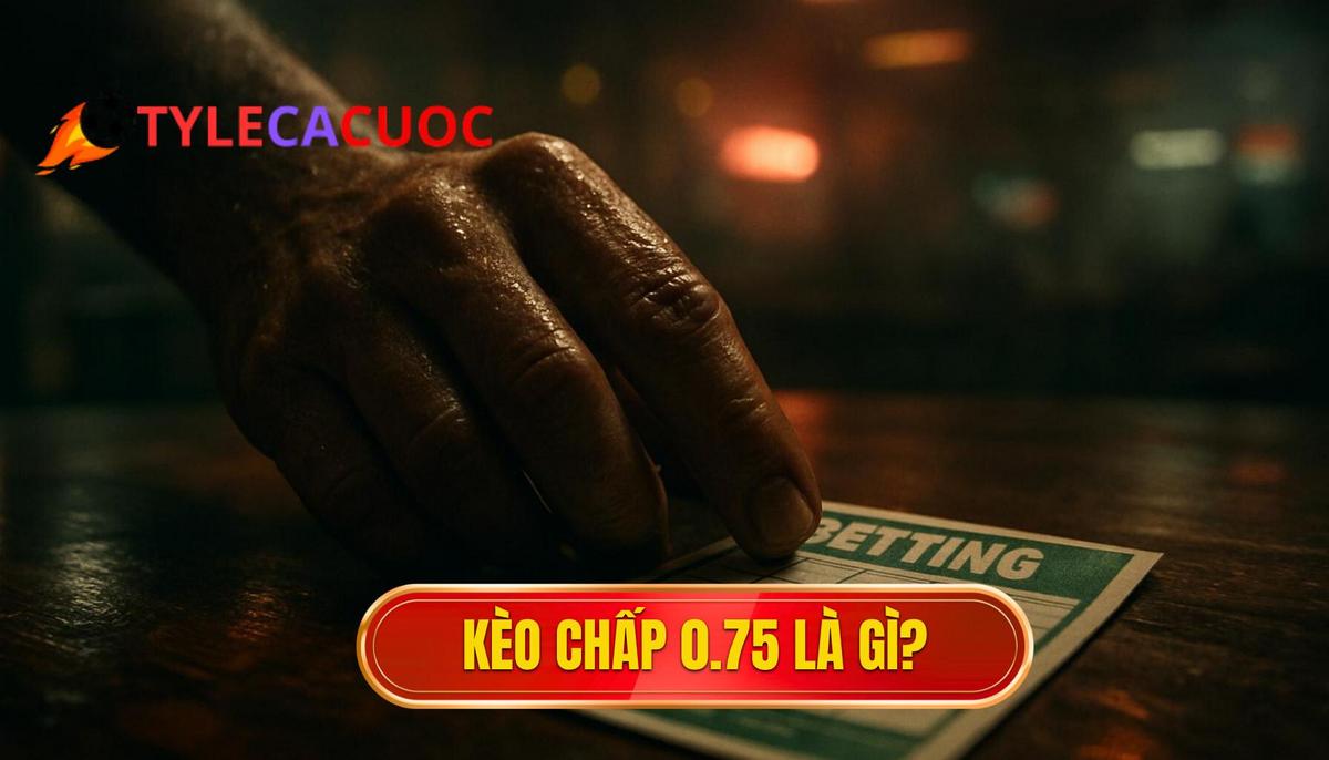 Định nghĩa cơ bản về Kèo chấp 0.75 là gì