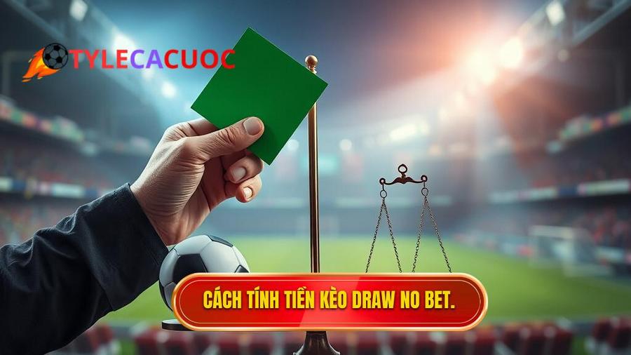 3. Cách tính tiền kèo Draw no bet.
